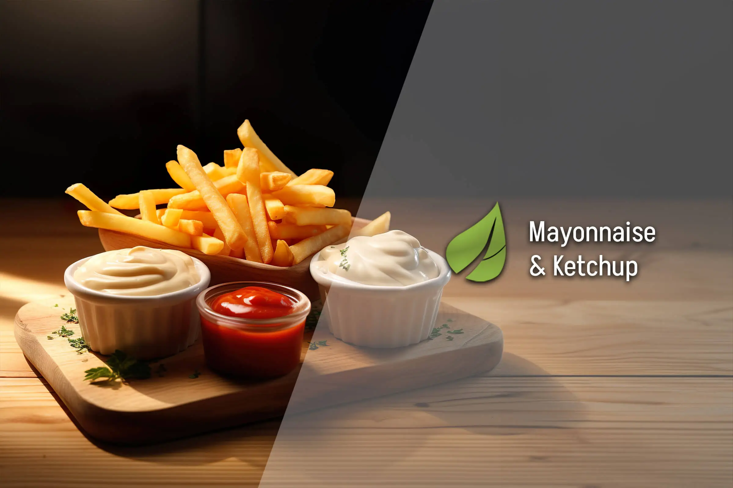 Mayonnaise & Ketchup products by Createc