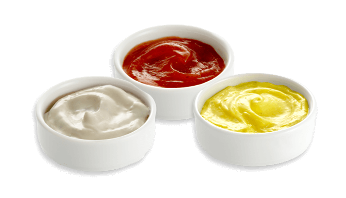 Mayonnaise & Ketchup products by Createc